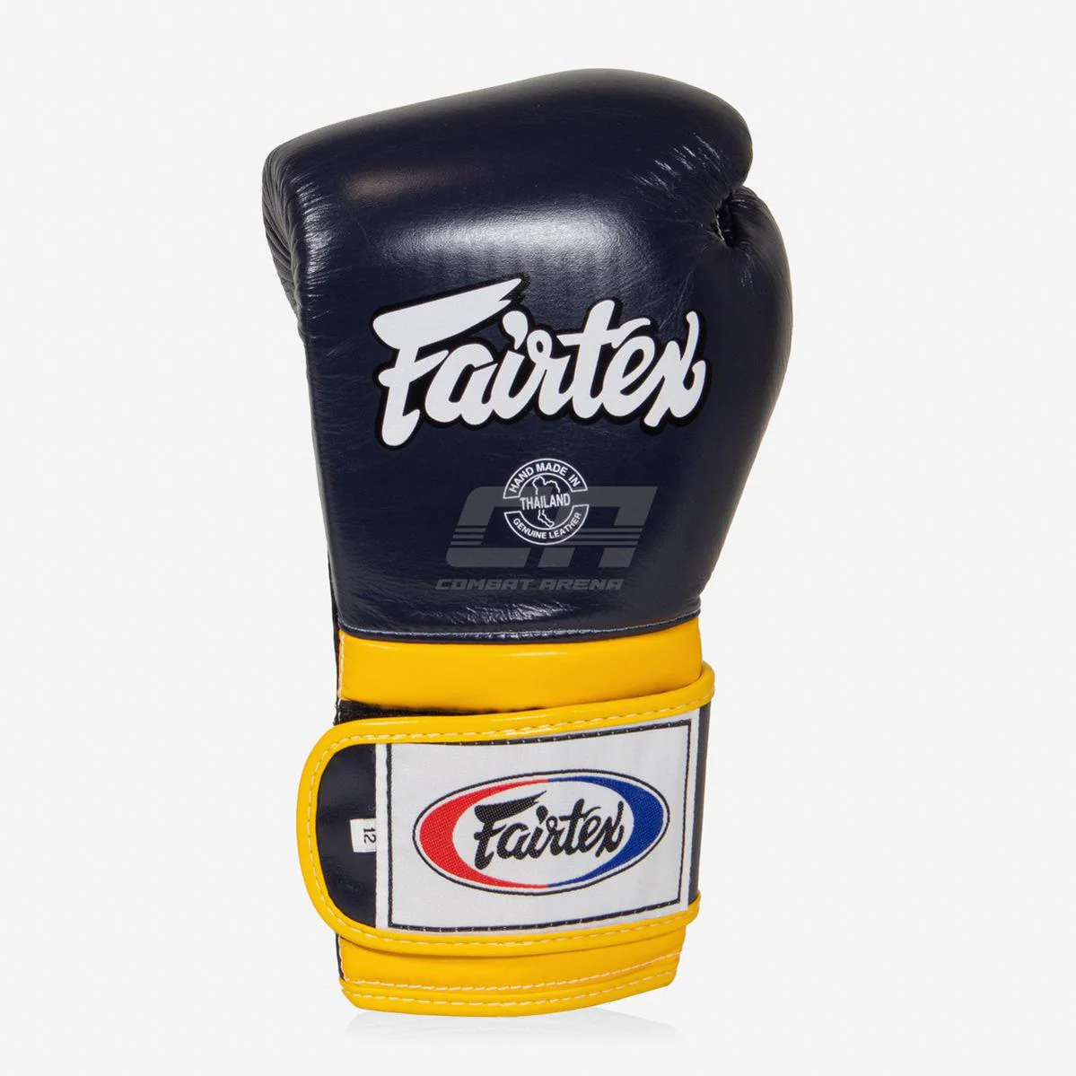 Boxing gloves Fairtex Mexican Style BGV9 Blue-blue-yellow  - Image 4
