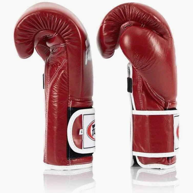 Boxing gloves Fairtex Mexican Style BGV9 Red-white  - Image 4