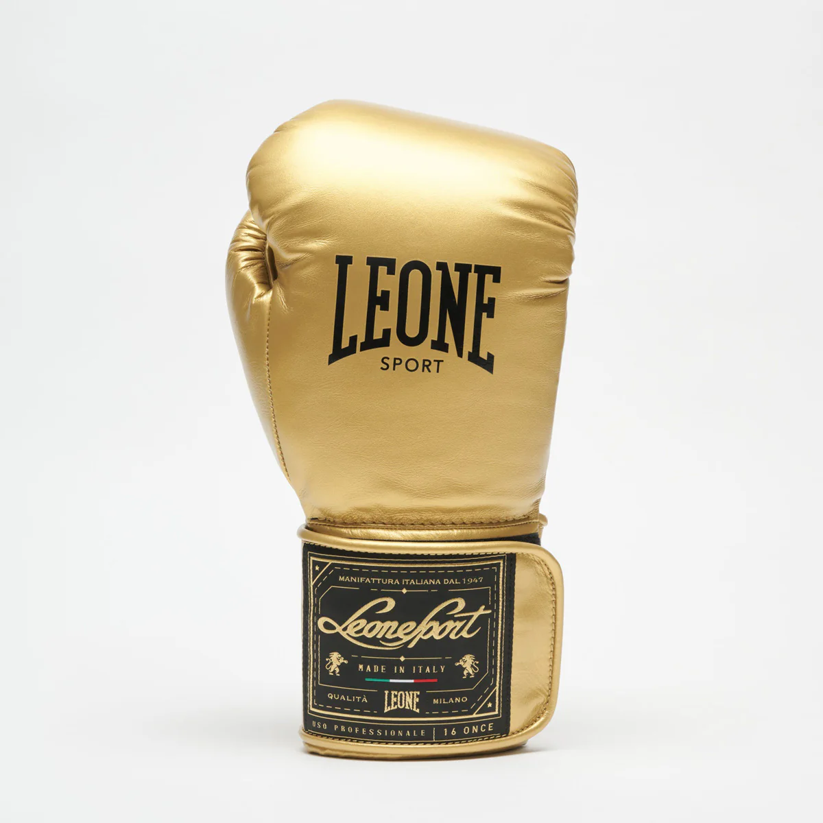 Boxing gloves Leone Sport Orlando Classico with Velcro Gold  - Image 3