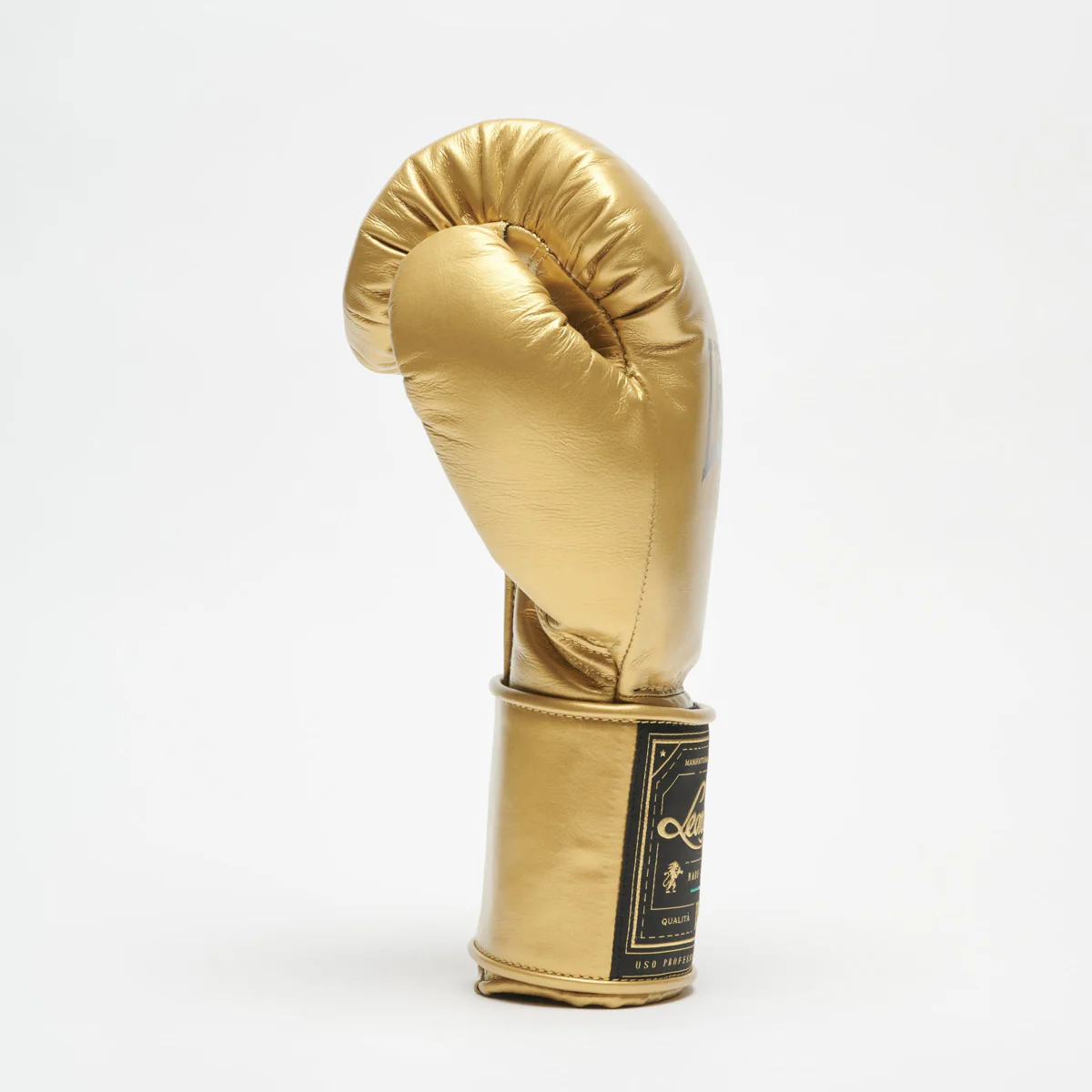 Boxing gloves Leone Sport Orlando Classico with Velcro Gold  - Image 4