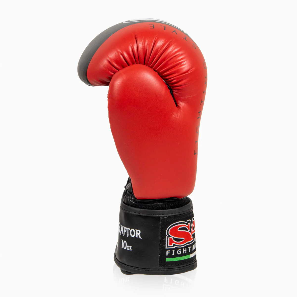 Boxing gloves Raptor SAP WAKO 10 Oz Black-red  - Image 5