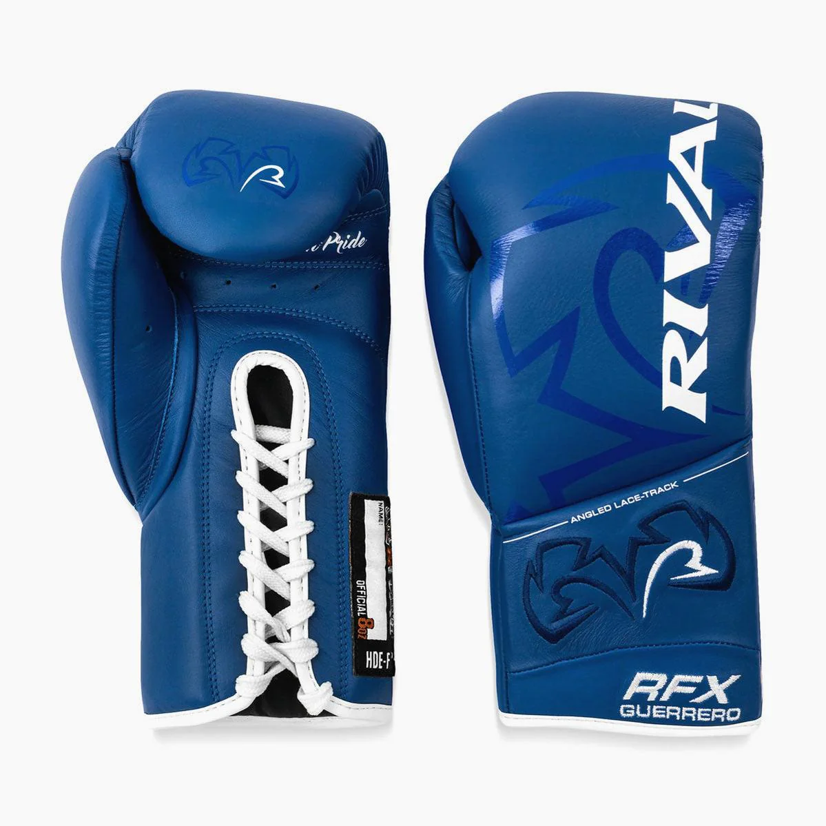 Boxing gloves Rival RFX Guerrero Pro Fight HDE-F Blue 10 Oz  - Image 2