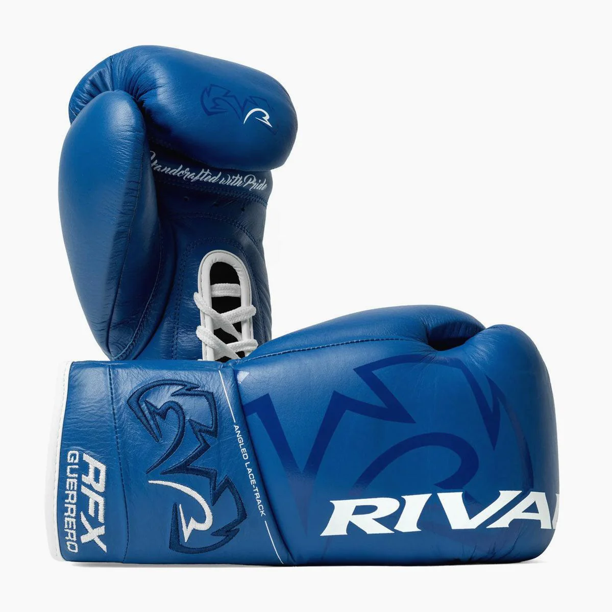 Boxing gloves Rival RFX Guerrero Pro Fight SF-H Blue 10 Oz 