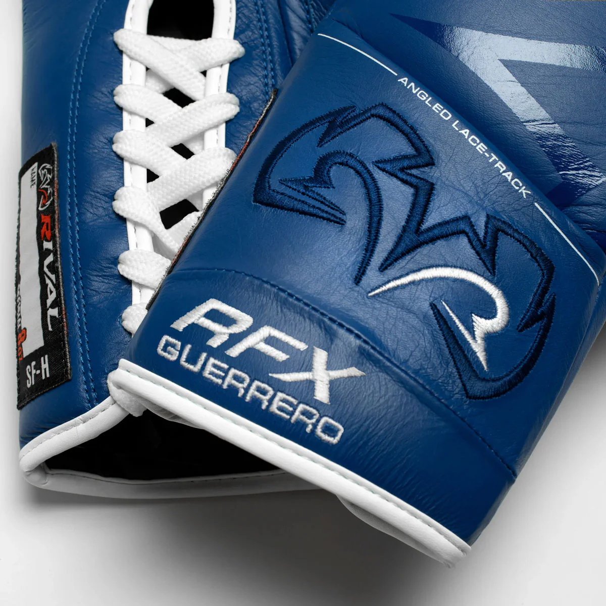 Boxing gloves Rival RFX Guerrero Pro Fight SF-H Blue 10 Oz  - Image 3