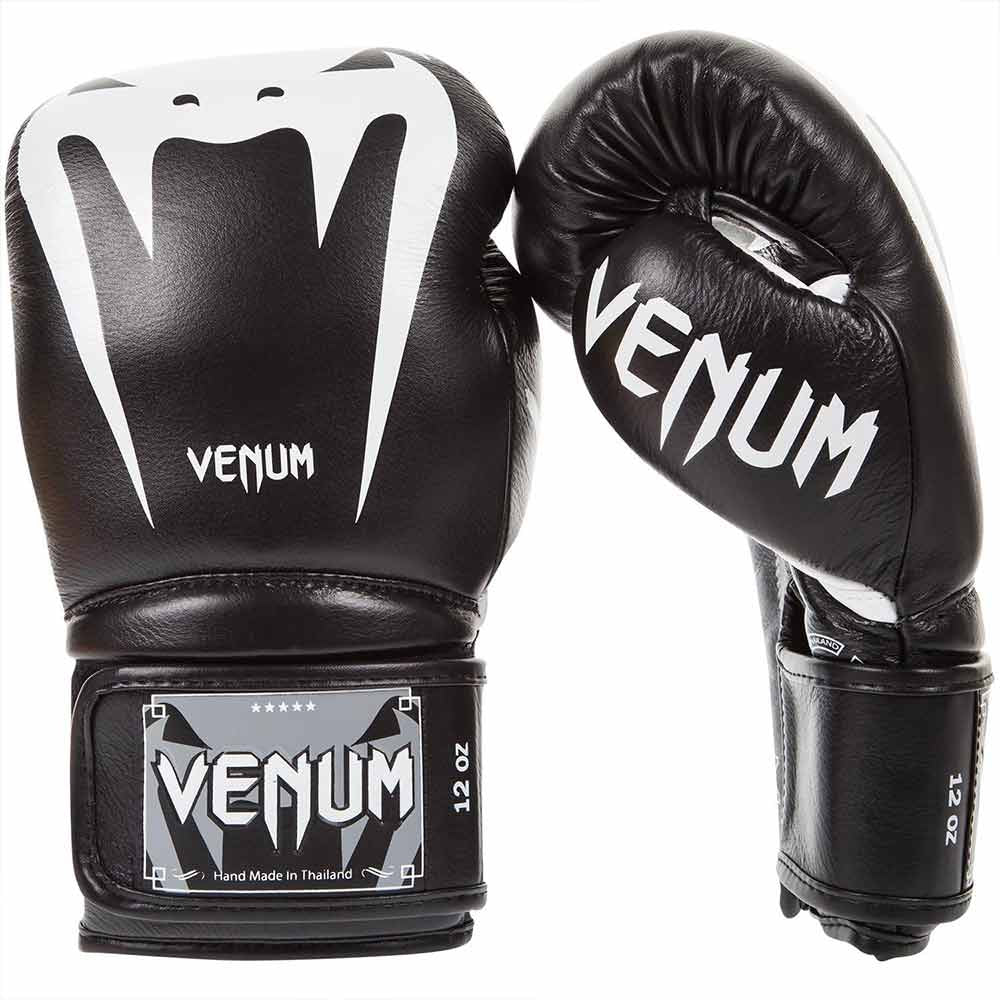 Boxing gloves Venum Giant 3.0 in Black-White Nappa 