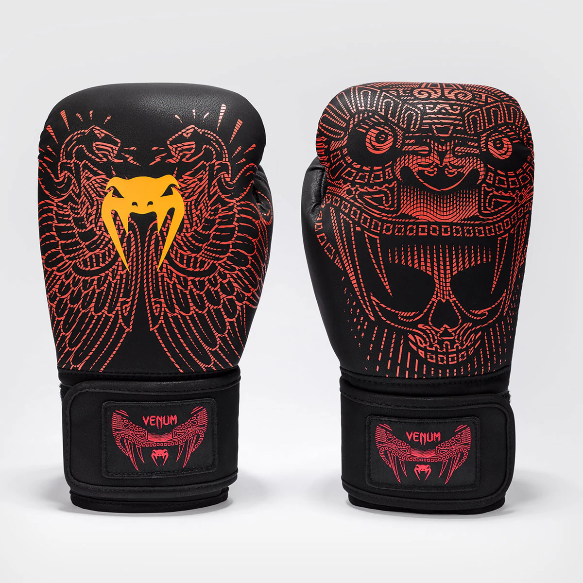 Boxing gloves Venum Quetzal Fury Black-red  - Image 2
