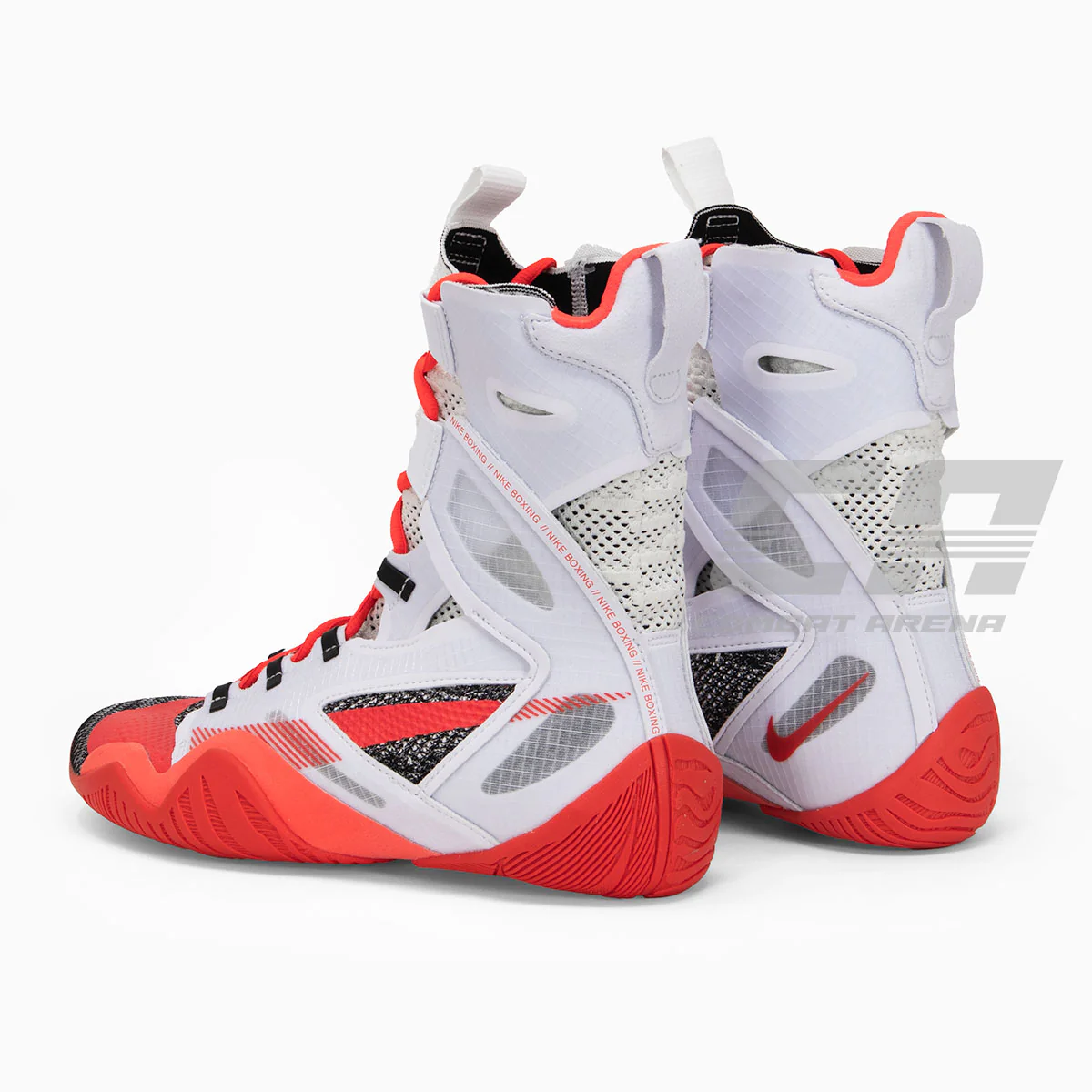 Boxing shoes Nike Hyperko 2.0 White-Crimson - Image 6