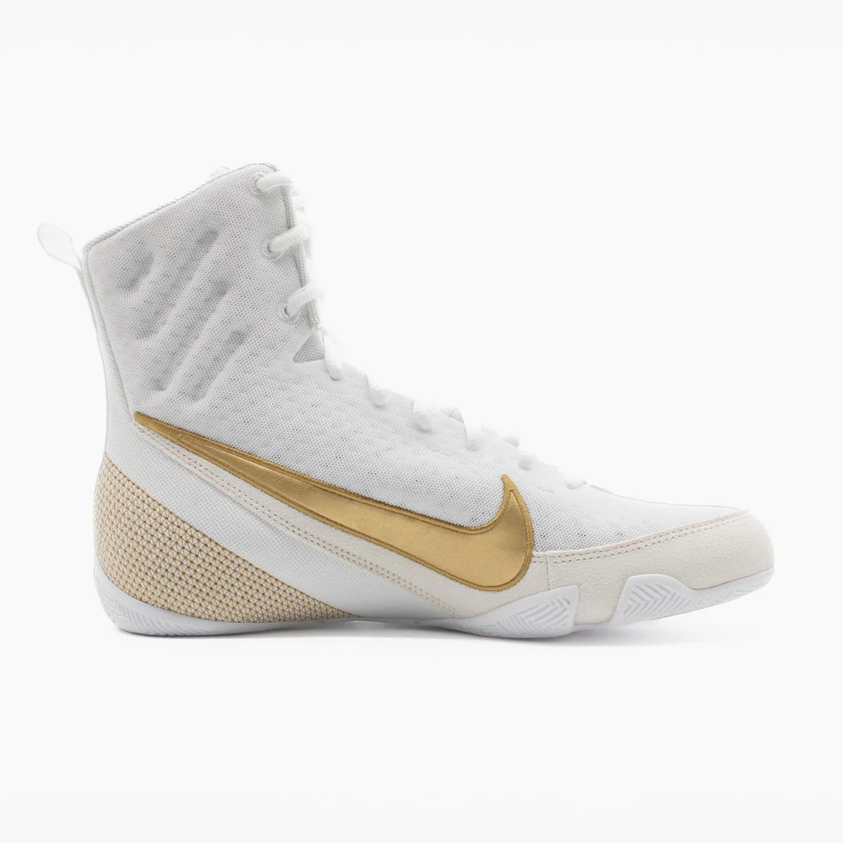 Boxing shoes Nike Machomai 3 White-gold  - Image 3