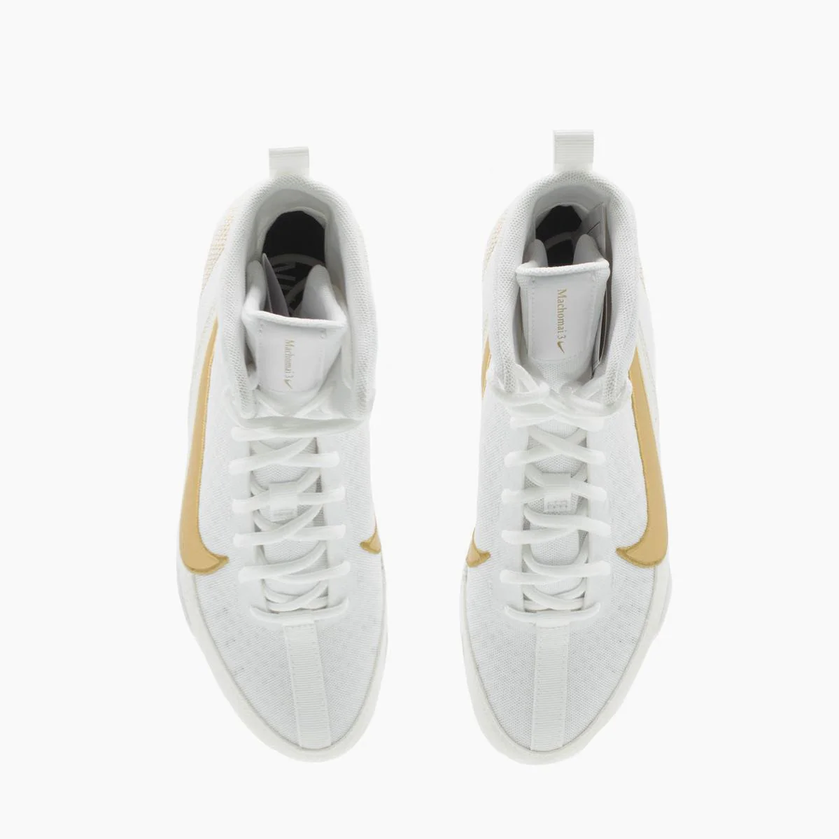 Boxing shoes Nike Machomai 3 White-gold  - Image 8