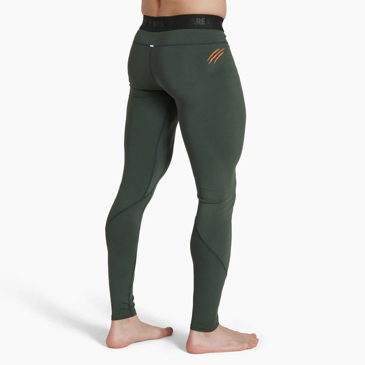 Compression pants Leone Primal Instinct AB930 Green  - Image 2