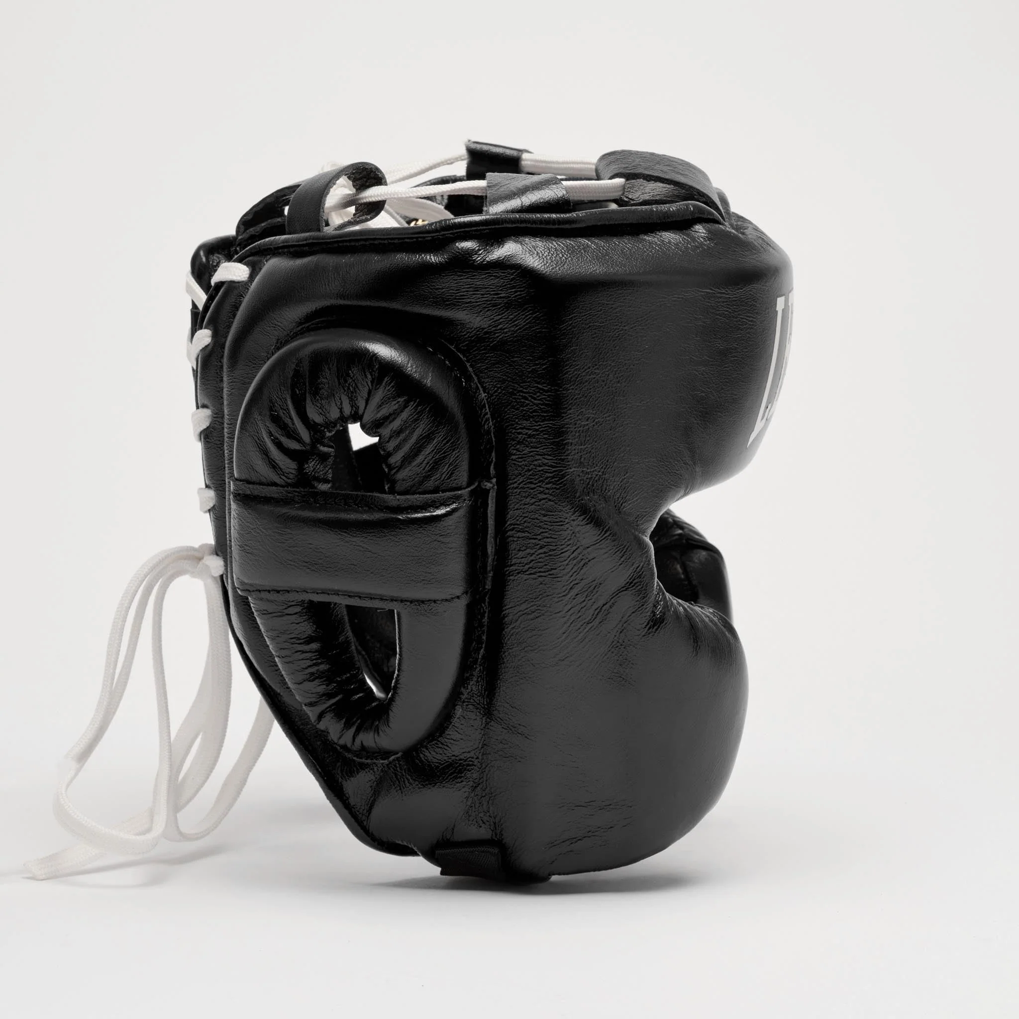 Headgear Leone Sport Augusto Classico Black with Cheek Protector  - Image 3