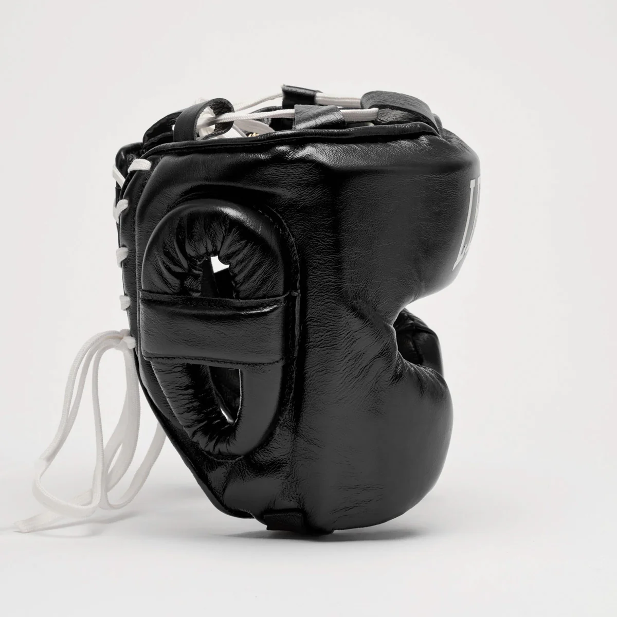 Headgear Leone Sport Augusto Classico Black with Cheek Protector  - Image 4