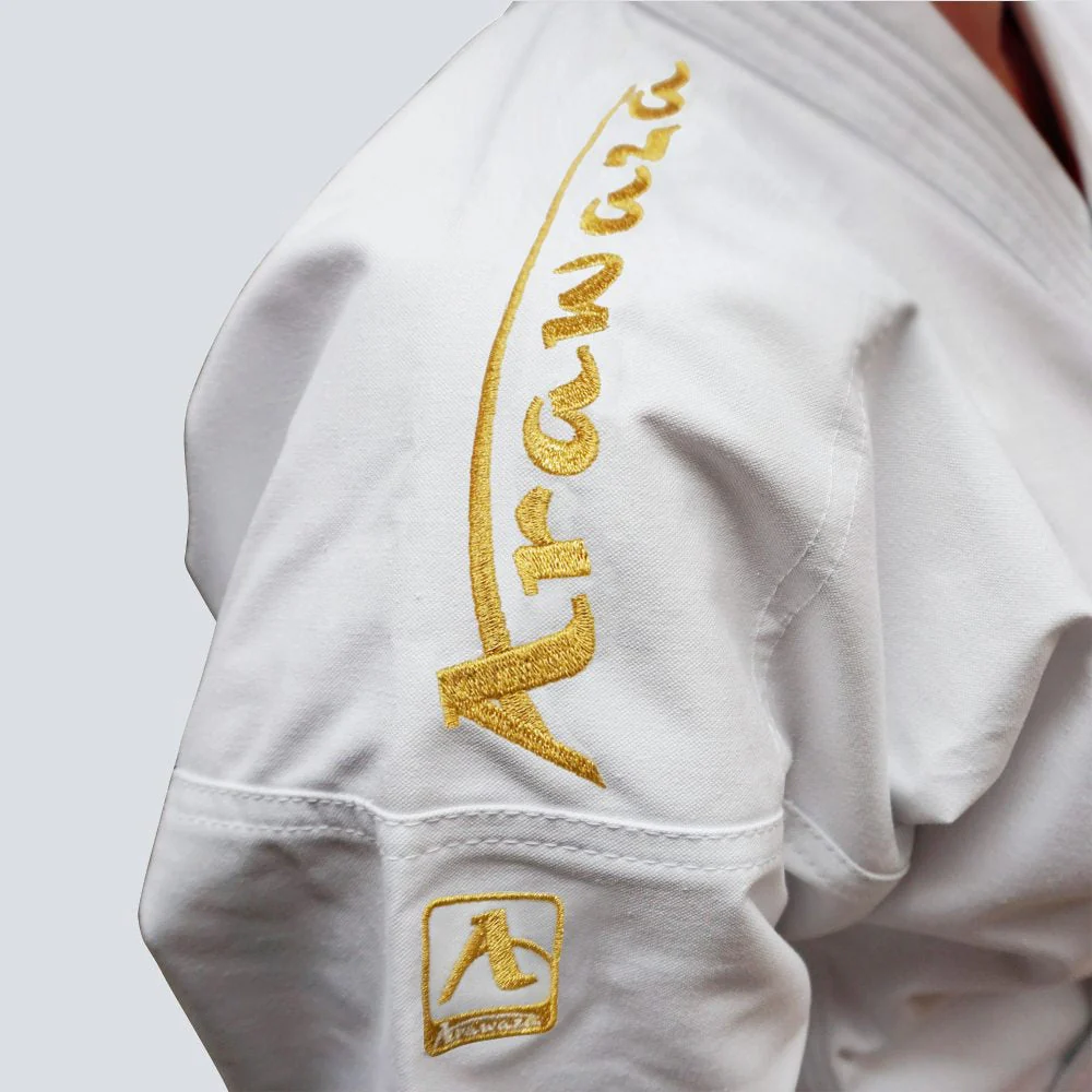 Karategi Arawaza Kata Deluxe Evo WKF golden embroidery  - Image 3