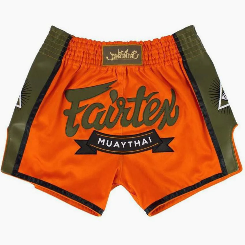Kick-thai shorts Fairtex BS1705 Orange 