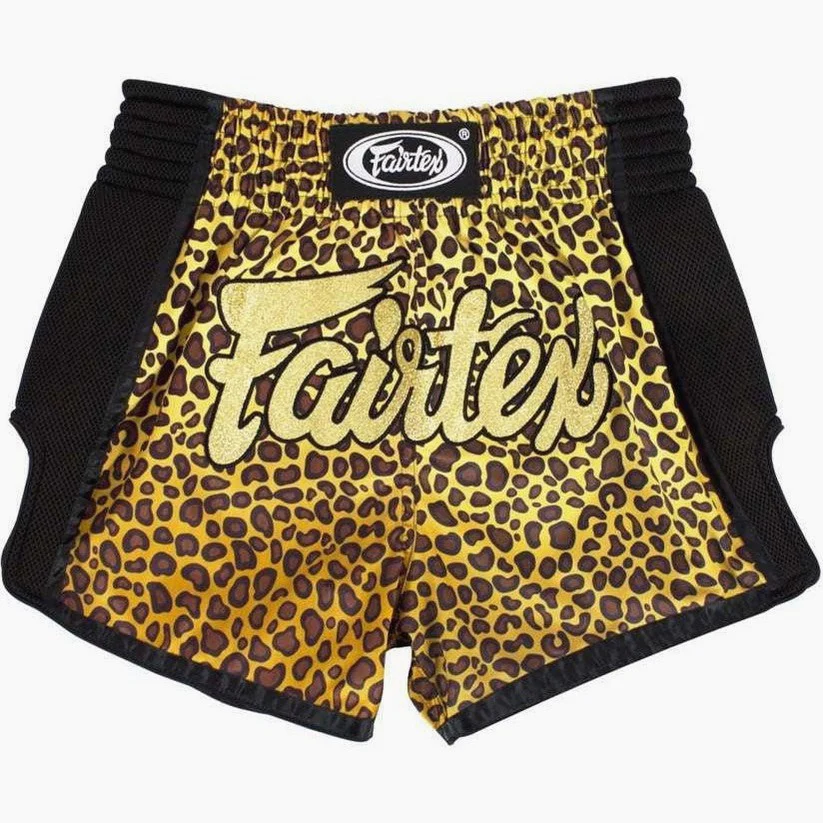 Kick-thai shorts Fairtex BS1709 Leopard