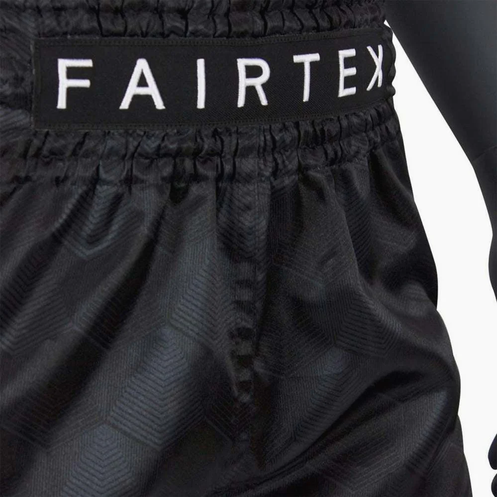 Kick-thai shorts Fairtex BS1901 Stealth Black - Image 4