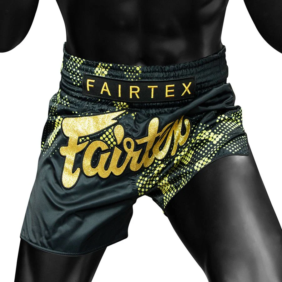 Kick-thai shorts Fairtex BS1931 Heart of Gold - Image 3