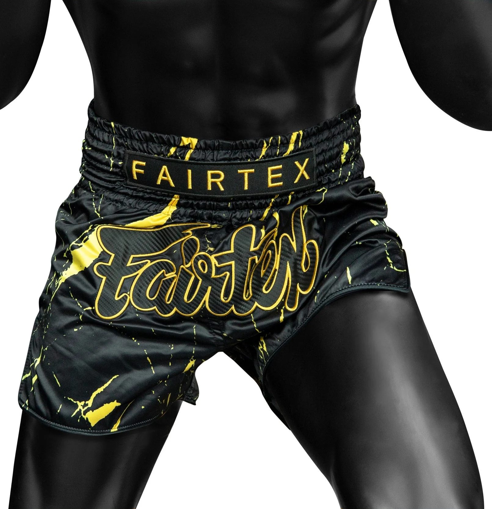 Kick-thai shorts Fairtex BS1947 Black Marble  - Image 5