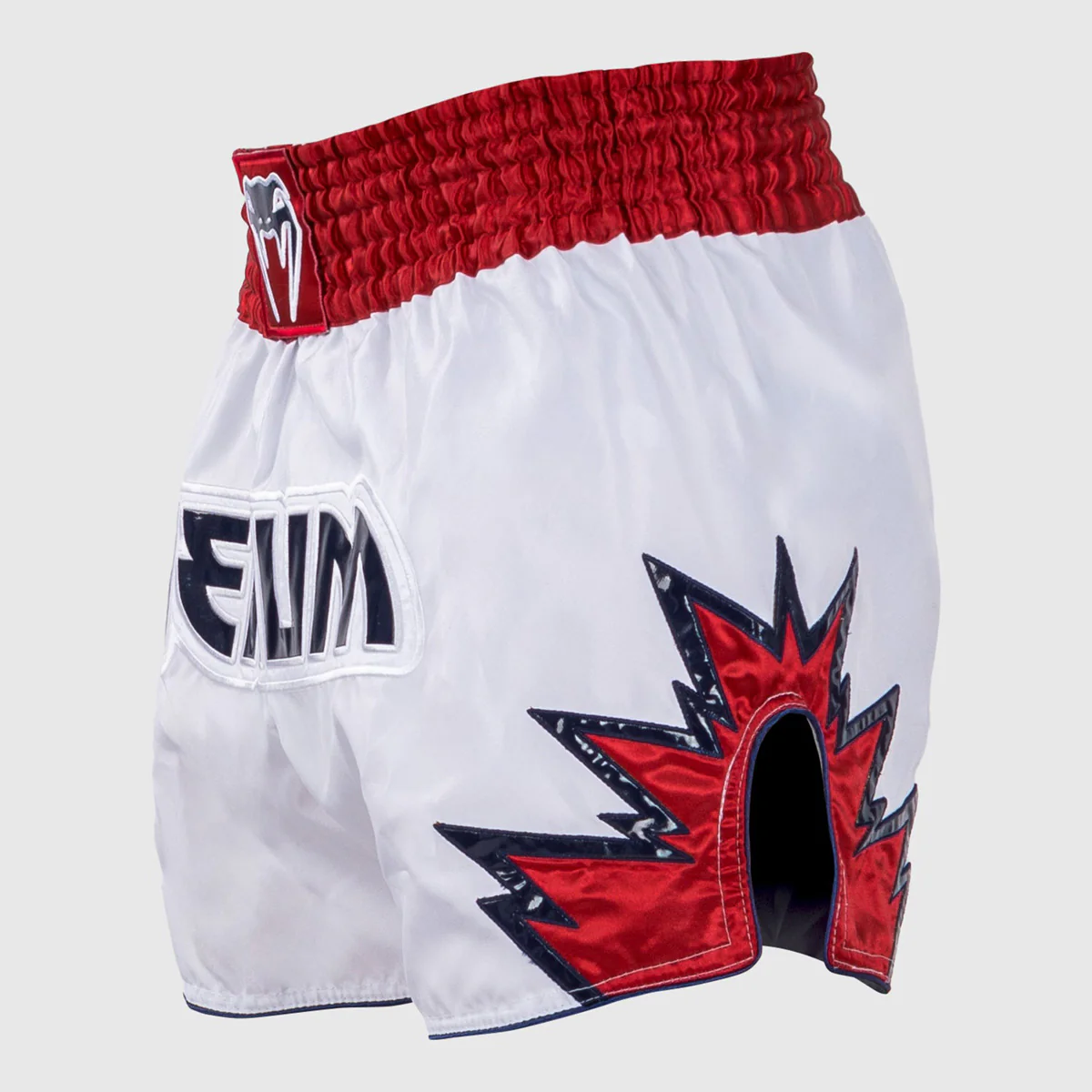 Kick-thai shorts Venum White-red Inferno  - Image 2