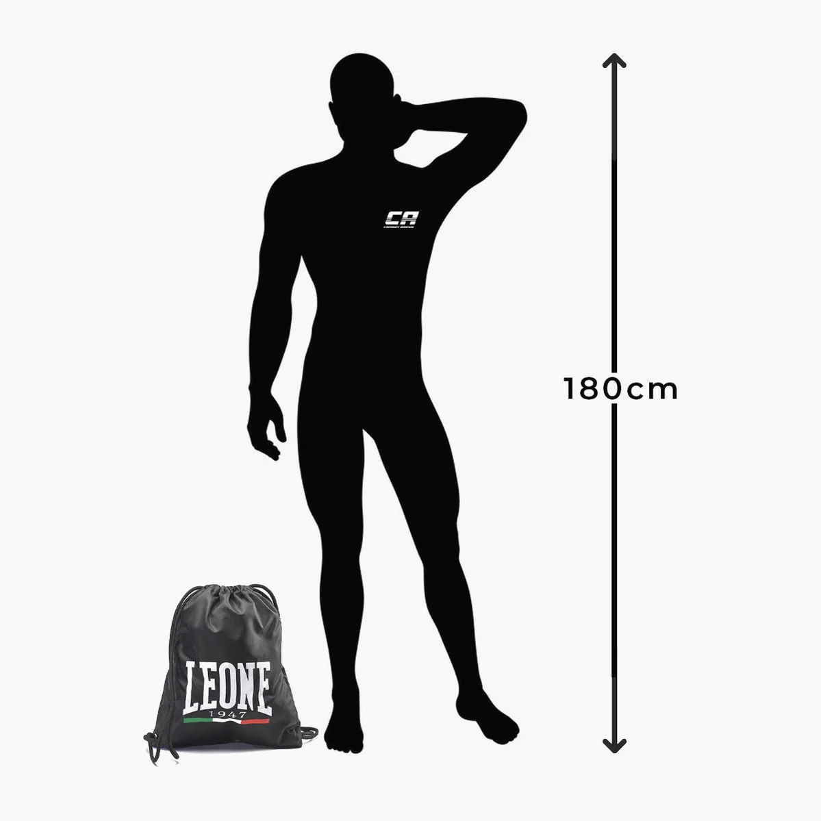 Leone GymBag AC901 - Polyester Bag  - Image 6