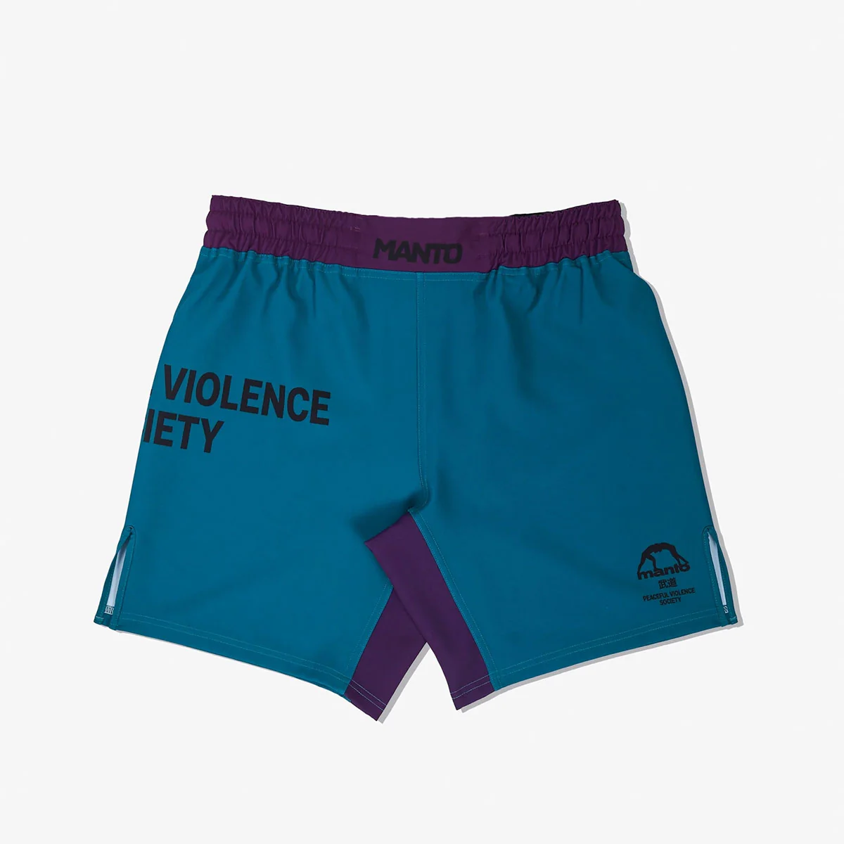 MMA shorts Manto Society Green 
