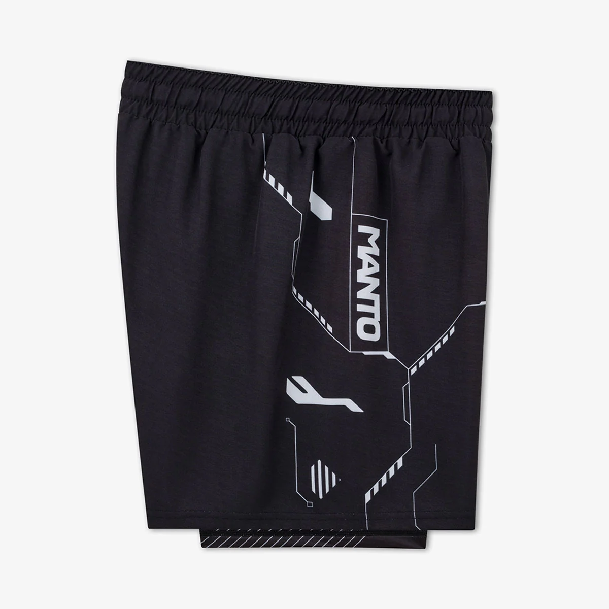 MMA shorts Manto Shield Black  - Image 3