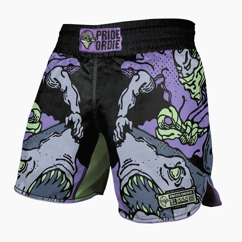 MMA shorts Pride or Die Dangerous Water V2 - Image 2