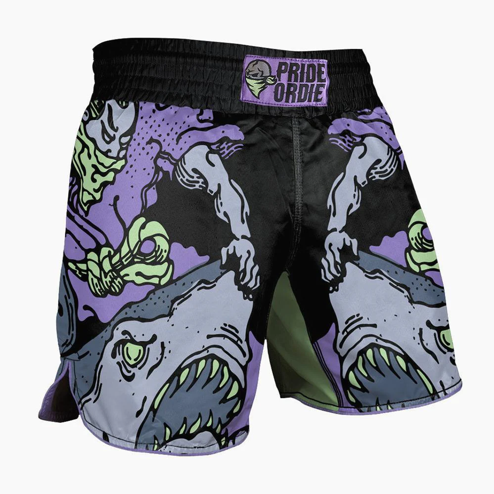 MMA shorts Pride or Die Dangerous Water V2 - Image 3