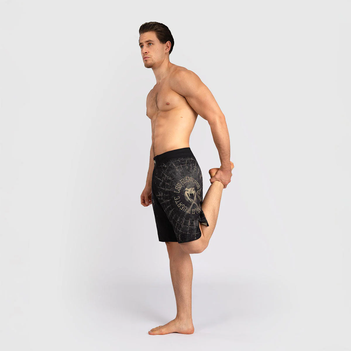 MMA shorts Venum Santa Muerte 5.0 Black-Gold  - Image 3