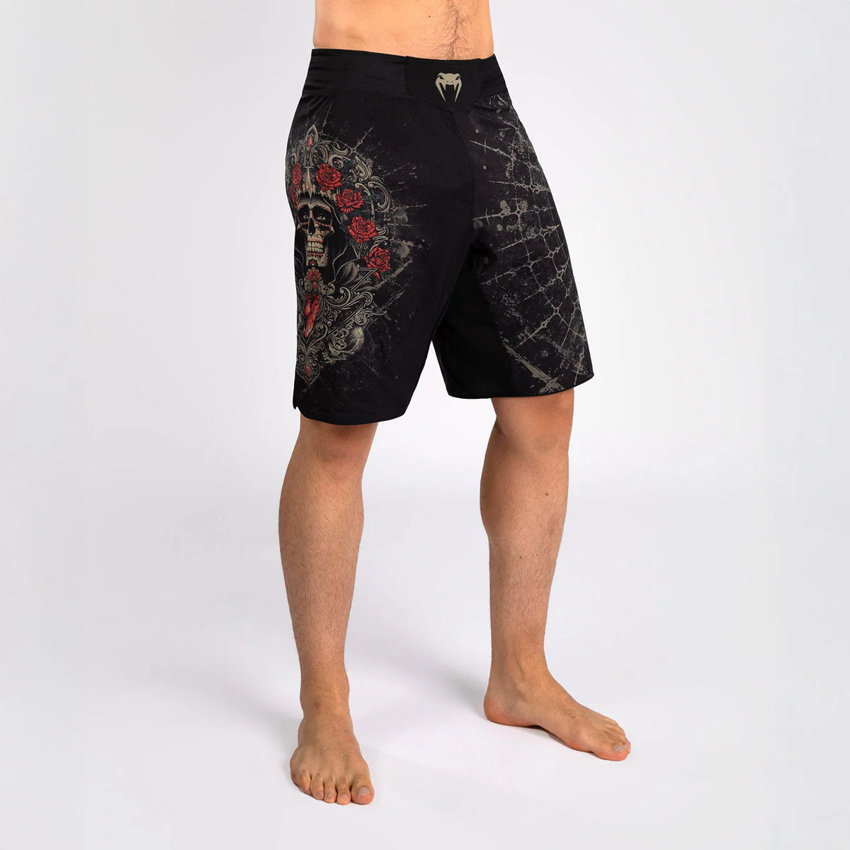 MMA shorts Venum Santa Muerte 5.0 Black-Gold  - Image 4