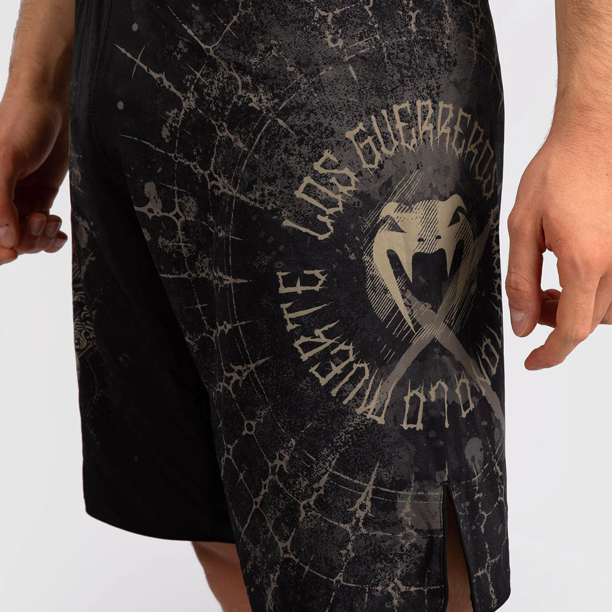 MMA shorts Venum Santa Muerte 5.0 Black-Gold  - Image 6