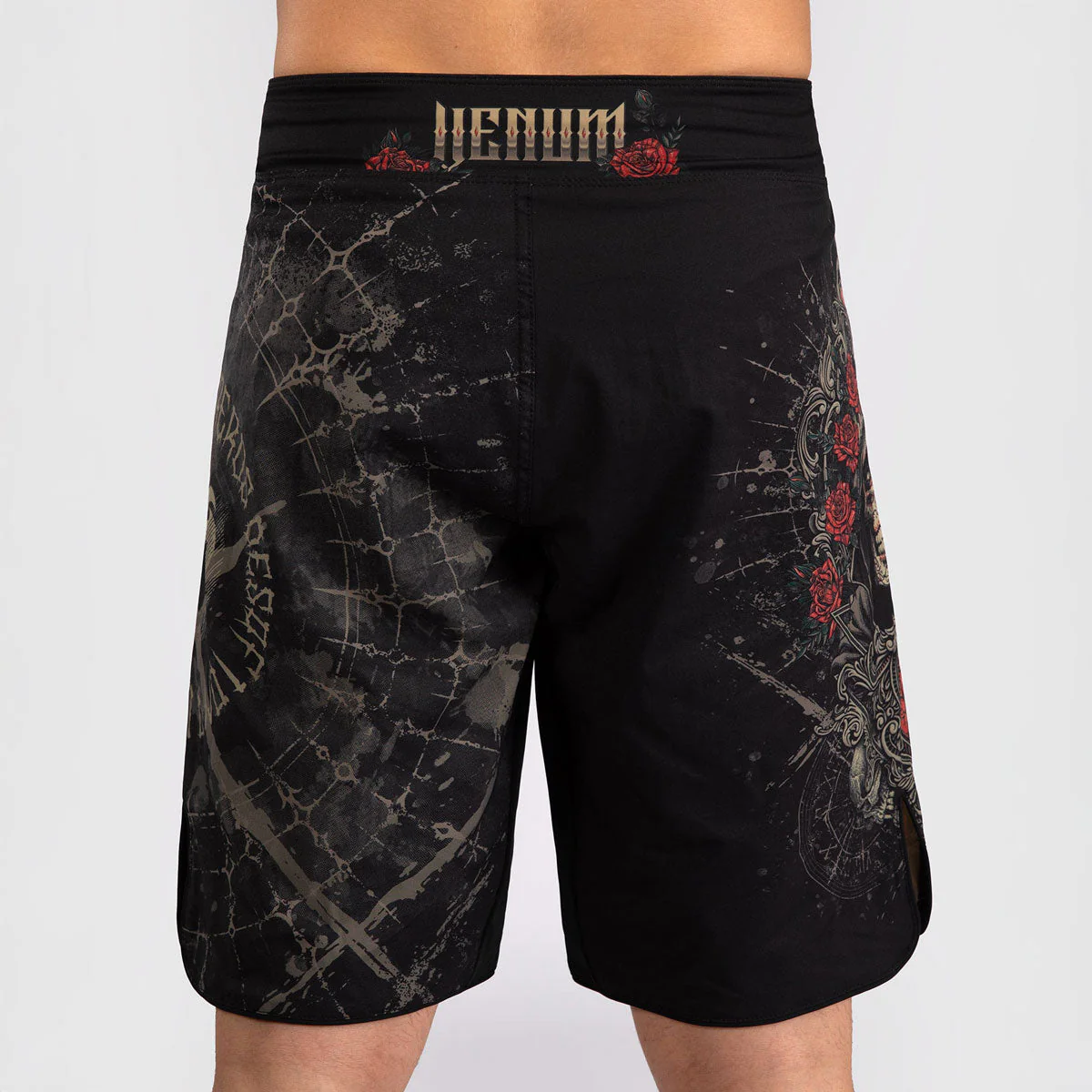 MMA shorts Venum Santa Muerte 5.0 Black-Gold  - Image 7