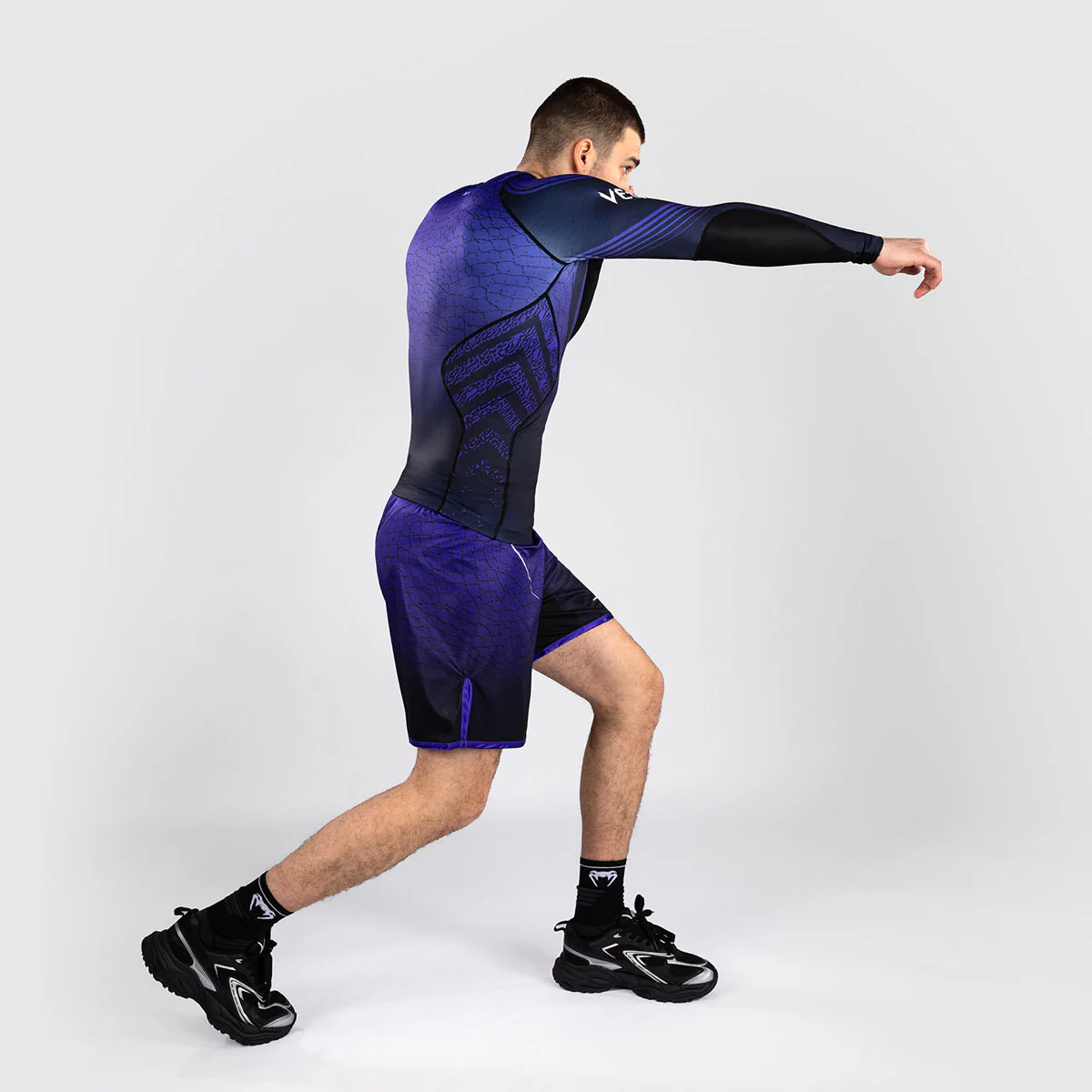MMA shorts Venum Tekken 8 Kazuya Black-purple  - Image 5