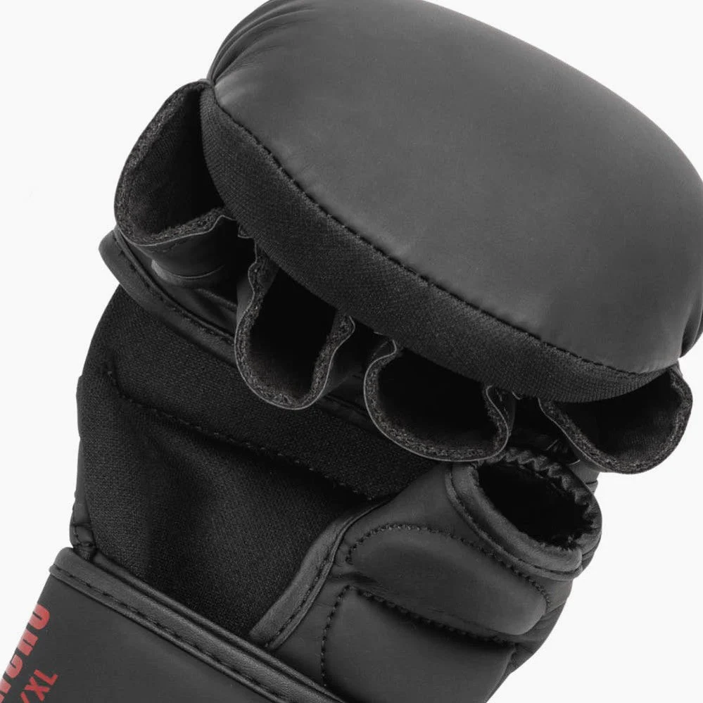 MMA Sparring Gloves Tapout Rancho Black  - Image 3