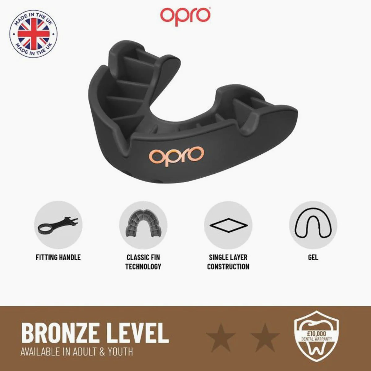 Mouthguard Opro Bronze Self-Fit - Image 6
