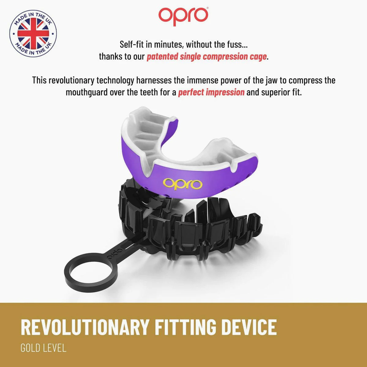 Mouthguard Opro Gold Self-Fit  - Image 7
