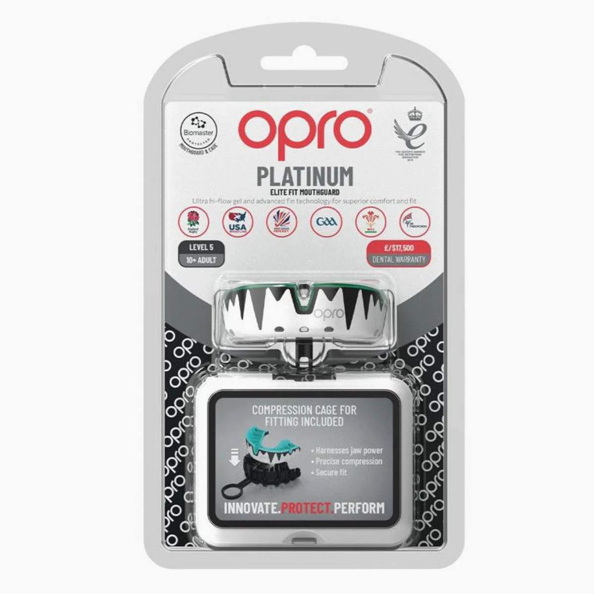 Mouthguard Opro Platinum Fangz - Image 3