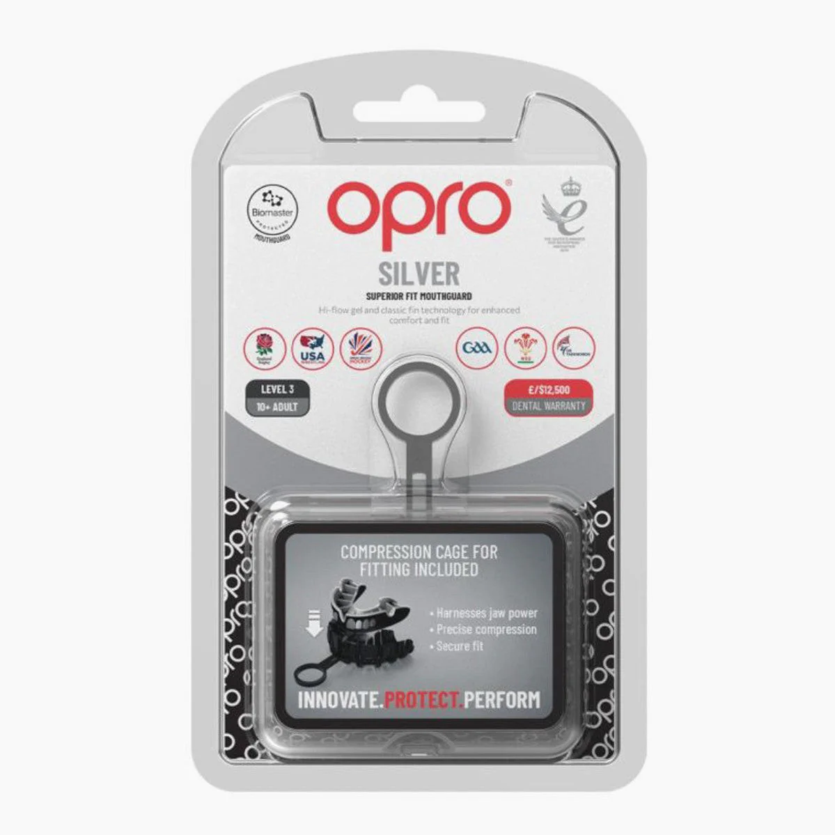 Mouthguard Opro Silver Self-Fit - Image 12