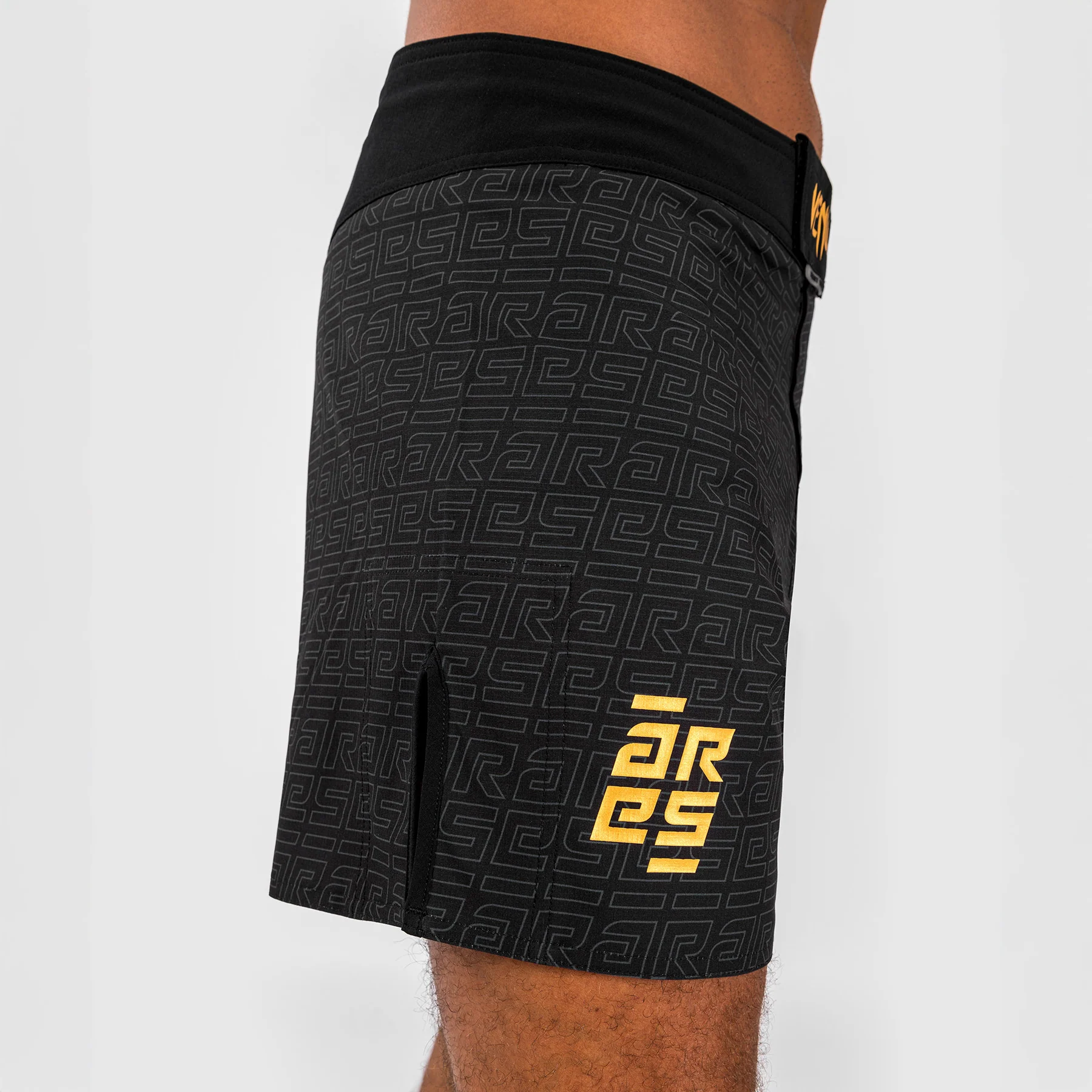 MMA shorts Venum X Ares 2.0 Black-gold  - Image 9