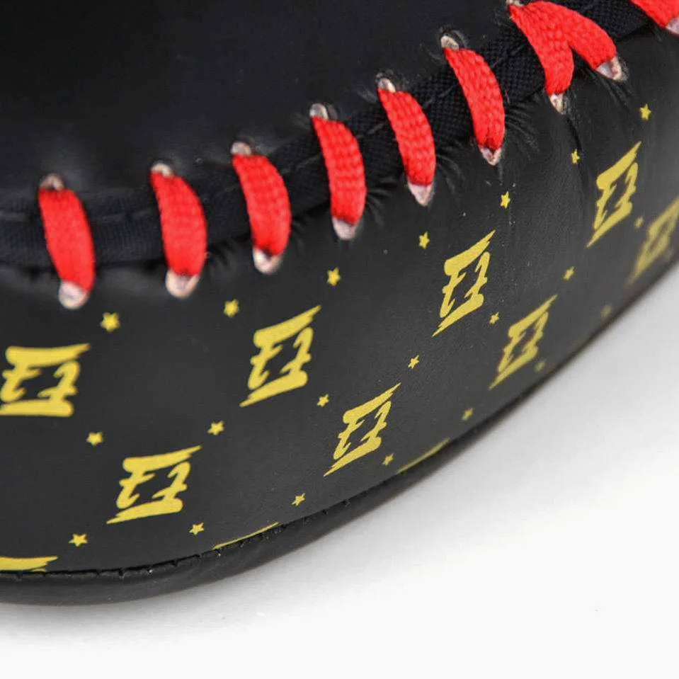 Pao Fairtex Microfiber Curved Small KPLC6 Black-gold  - Image 10