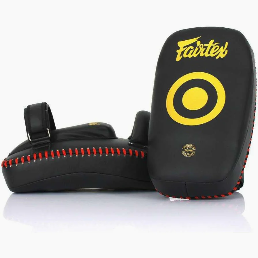 Pao Fairtex Microfiber Curved Small KPLC6 Black-gold  - Image 3