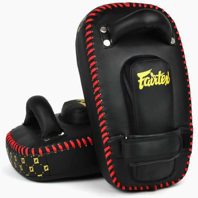 Pao Fairtex Microfiber Curved Small KPLC6 Black-gold  - Image 4