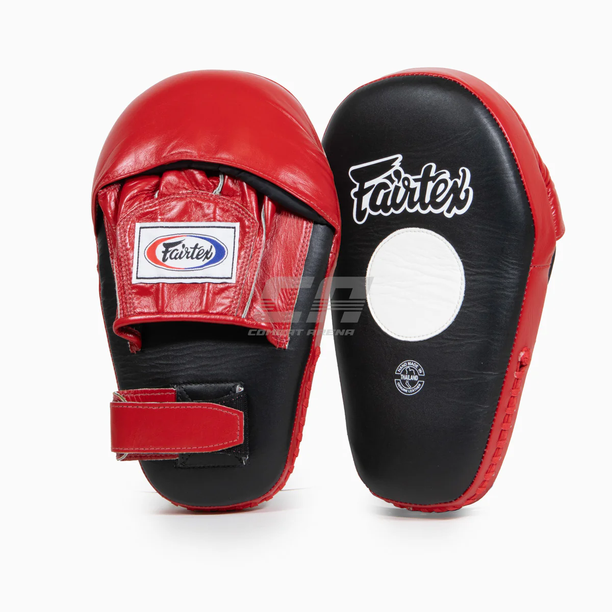 Punch mitts Fairtex Pro Angular FMV8 Black-red