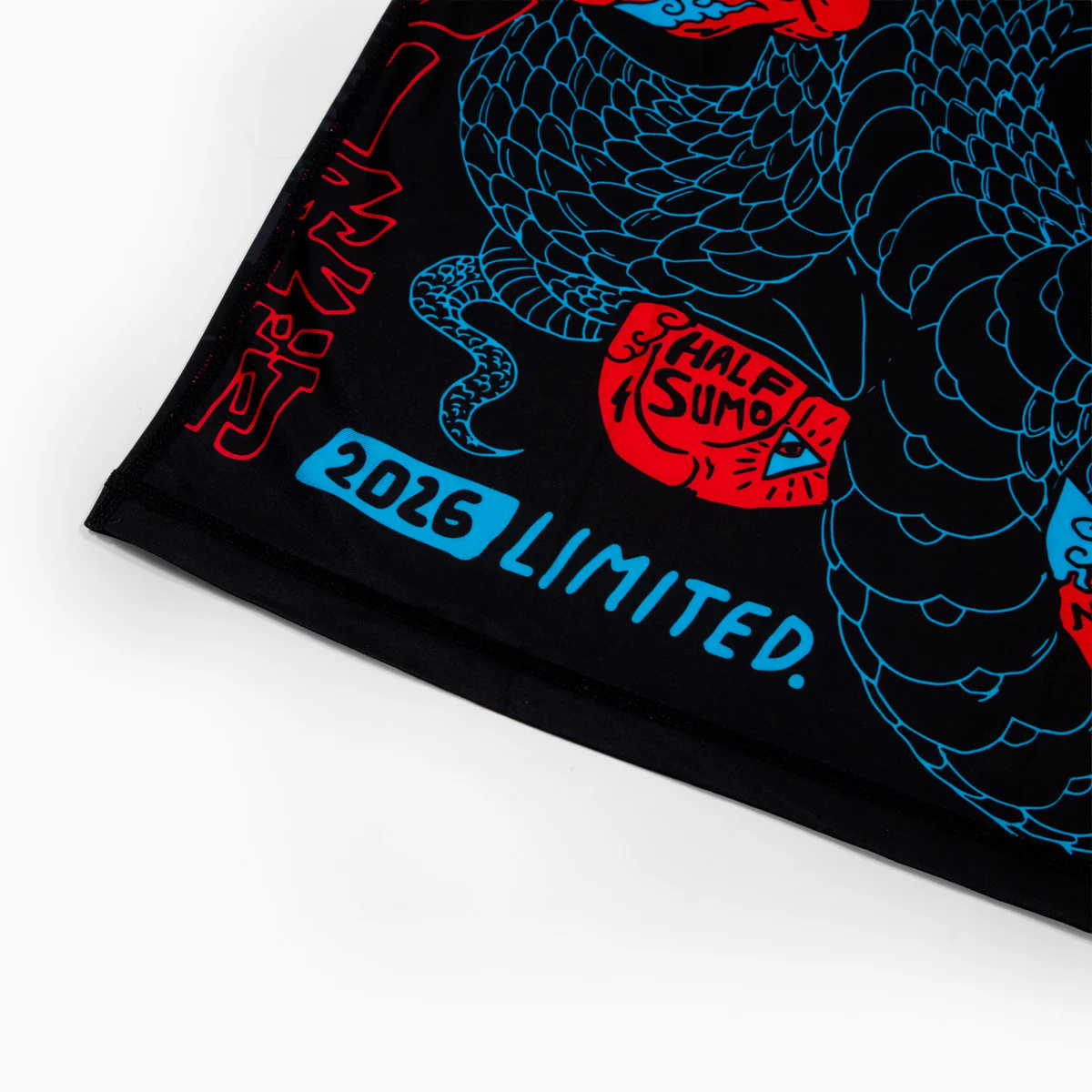 Rashguard Half Sumo Black Mamba Neon long sleeves  - Image 9