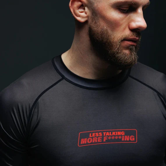Rashguard Manto Fighting short sleeves Black - Image 5