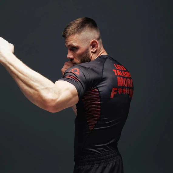 Rashguard Manto Fighting short sleeves Black - Image 6