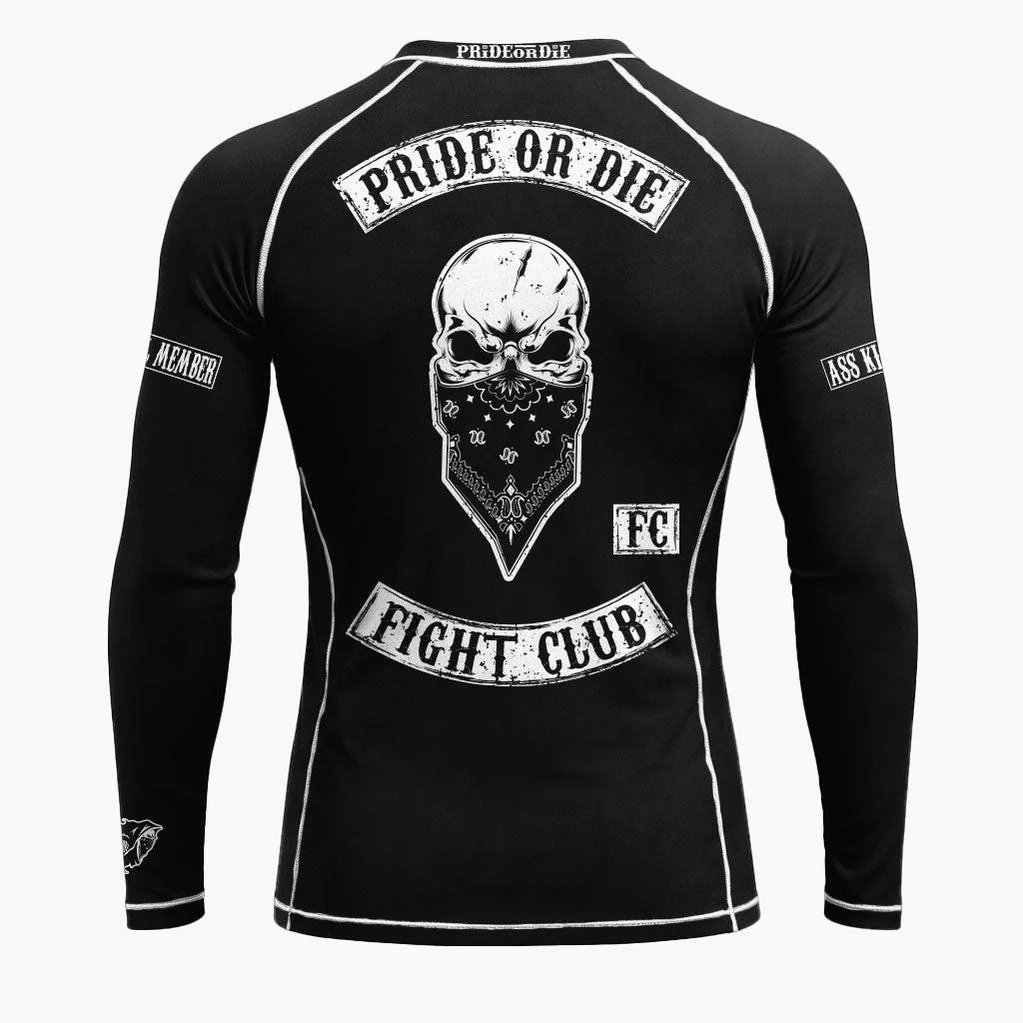 Rashguard Pride or Die Fight Club long sleeves  - Image 3