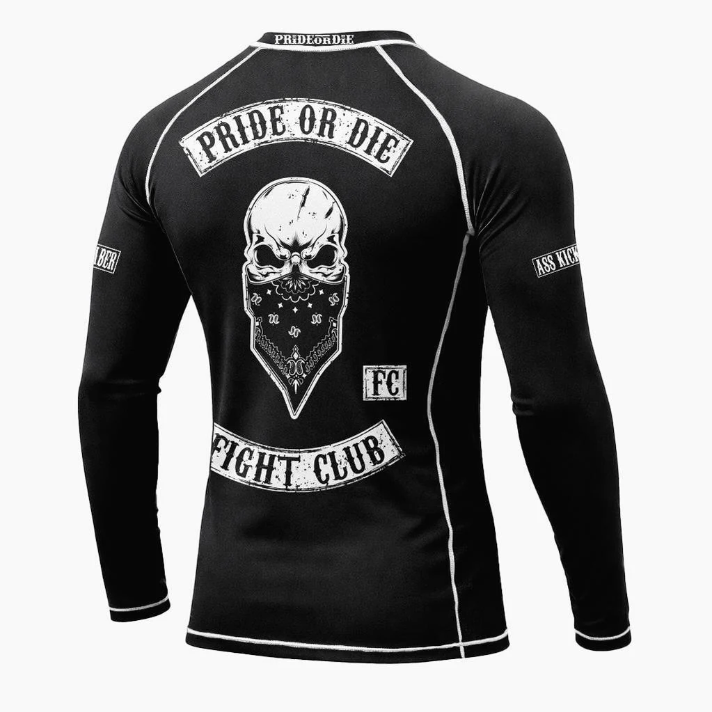 Rashguard Pride or Die Fight Club long sleeves  - Image 4
