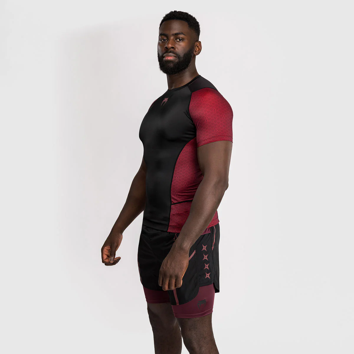 Rashguard Venum Assassin's Creed Shadows short sleeves Red-black  - Image 4