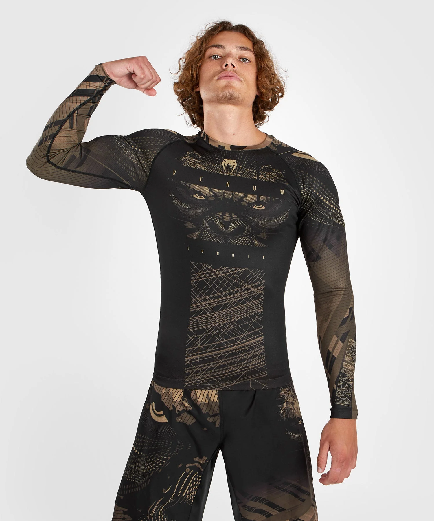 Rashguard Venum Gorilla Jungle long sleeves 